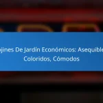 Cojines De Jardín Económicos: Asequibles, Coloridos, Cómodos