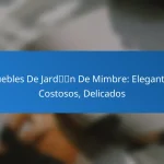 Muebles De Jardín De Mimbre: Elegantes, Costosos, Delicados