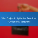 Sillas De Jardín Apilables: Prácticas, Funcionales, Versátiles