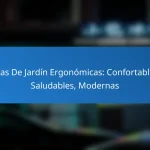 Sillas De Jardín Ergonómicas: Confortables, Saludables, Modernas